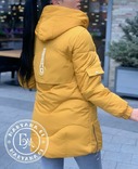 Стильная куртка демисезон горчица размер 48, фото №9