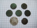 Набор средневековых монет, фото №8