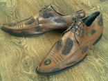 Carlo Buruni - фирменные кожаные туфли раз.42.5, фото №13