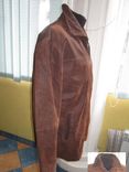 Большая кожаная мужская куртка ECHTES LEDER. Германия. Лот 864, фото №6