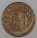 Нова Зеландія 1 цент, 1975, фото №2