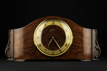 Каминные часы Junghans. 1939 год. Германия (0709), фото №2