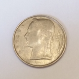 Бельгія 5 франків, 1969, фото №2