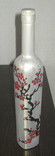 Бутылка ручная роспись (сакура), фото №3