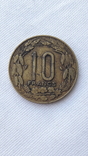 10 франков 1974 год Центральная Африка, фото №2