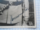 Автограф Германа Геринга на его фото, фото №4