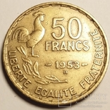 Франція 50 франків, 1953, фото №2