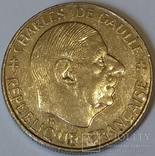 Франція 1 франк, 1988 30-та річниця - П'ята Республіка, фото №3