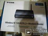 Модем-роутер+Wireless N150 ADSL2 D-Link, фото №4