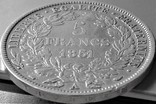 5 франків 1851 року, ІІ Французька республіка, "Церера", срібло, фото №5