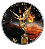 Серебряная монета Мексиканская Либертад 2019 год. Эксклюзив, фото №2