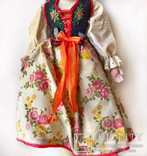 Старинная немецкая кукла. Национальный костюм, фото №3