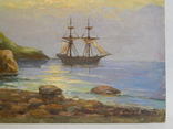 А.С. Карнатович. Морской пейзаж. Картина маслом (5), фото №6