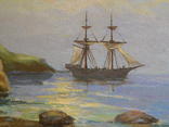 А.С. Карнатович. Морской пейзаж. Картина маслом (5), фото №9