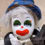 Фарфоровый клоун. Вальдорфская кукла KASMA 1980-е., фото №3