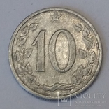 Чехословаччина 10 гелерів, 1962, фото №2