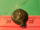 Монета Пантикапея- голова молодого сатира-лук, фото №2