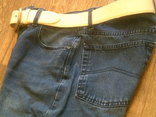 Armani - фирменные джинсы с ремнем разм.31, фото №11