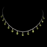 Ожерелье с натуральными хризолитами(перидотами), фото №2
