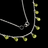 Ожерелье с натуральными хризолитами(перидотами), фото №3