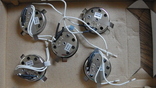 Комплект точечных светильников из 5 шт. по 20Вт, фото №7
