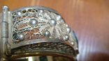 Браслет женский, серебро 800 пр,  скань, вес - 61 гр, фото №3