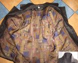 Крутая женская кожаная куртка — косуха с поясом  ECHTES LEDER.  Германия. Лот 868, фото №7