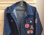 Курточка джинсовая Adams, рост 140, новая., фото №2