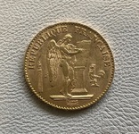 Франция 20 франков 1895 год золото 900’, фото №2