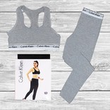 Женское белье для фитнеса  Calvin Klein комплект топ лосины, фото №2