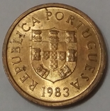 Португалія 1 ескудо, 1983, фото №3