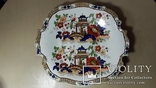 Фарфоровая декоративная настенная тарелка. Китай ., фото №2