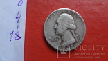 25  центов  1942  США  серебро    (4.1.18)~, фото №4