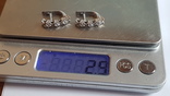 Серьги серебро 925 проба., фото №8