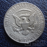 50  центов  1966  США  серебро   ($11.9.8)~, фото №3