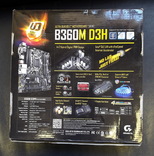 Материнская плата GIGABYTE B360M D3H, photo number 3