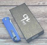 Нож CH Outdoor CH3507 G10 blue, фото №7