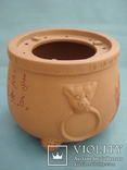 Керамический набор-подставка для заваривания чая, Исинская глина., фото №4