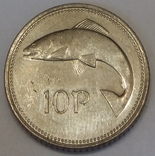 Ірландія 10 пенсів, 2000, фото №2
