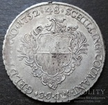 1 талер / 48 шиллингов 1752 год, Любек, Германия, фото №2