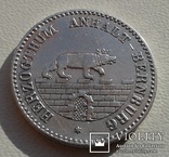  Монета  ⅙ талера 1861 г. Анхальт - Бернбург. серебро., фото №3