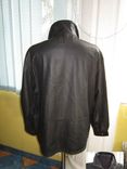 Большая мужская кожаная куртка BARISAL.  Лот 877, фото №4