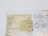 Природный бриллиант 0,67 карат с сертификатом, фото №6