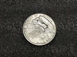 50 центов сша 1925 года. Серебро, фото №3