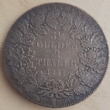 3 1/2 GULDEN 2 THALER 1841, фото №7