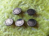 Пуговицы 1/4 Флорина в виде монет Австрии 1859г., фото №6