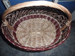 Корзина плетеная, ручной работы из лозы, photo number 3