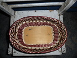 Хлебница, конфетница плетеная , корзинка, фото №5