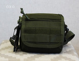 Тактическая (поясная) сумка - подсумок с ремнём и системой M.O.L.L.E (2013-olive), фото №2
