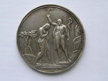 Настольная медаль в память о Крещении. 1867 г., фото №2